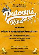 promítání filmu pod hvězdami